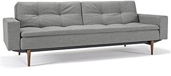 Innovation Dublexo Sofa mit Armlehnen Füße ulme dunkel/Bezug charcoat