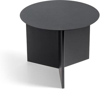 Slit Table Round schwarz