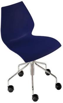Kartell Maui Drehstuhl marineblau