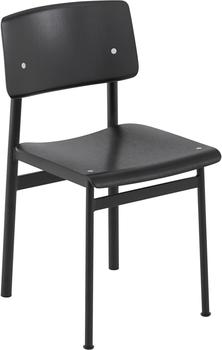 Muuto Loft Chair schwarz / schwarz
