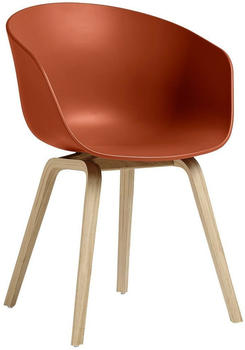 HAY About A Chair AAC22 (orange) (Gestell Eiche lackiert)
