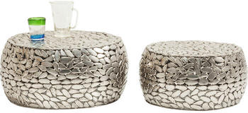 KARE Pebbles Delux Silver (Set of 2)