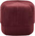 Normann Copenhagen Circus Pouf Velour Ø 46cm dunkelrot (601072)