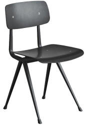 HAY Result Chair Eiche lackiert wasserbasiert / Gestell schwarz (257341)