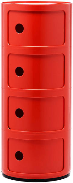 Kartell Componibili 4 Elemente rot (498510)