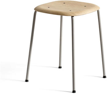 HAY Soft Edge 70 Hocker Eichegrau