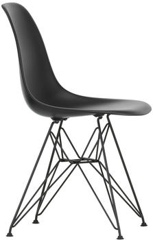 Vitra Eames Plastic Side Chair DSR H43 (440-300) schwarz-beschichtet