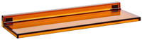 Kartell Shelfish 15x45x4 cm amber