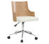 Miliboo Chair Mayol white/light wood