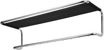 Thonet Wandgarderobe (1520) chrom/schwarz