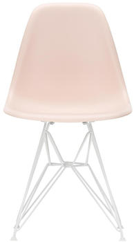 Vitra Eames Plastic Side Chair DSR Sitzschale zartrosé / Untergestell weiß