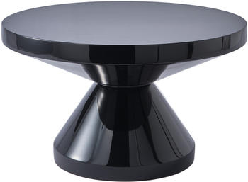 Pols Potten Kaffeetisch Zig Zag Ø 60x35cm schwarz