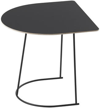 Muuto Airy Halb Beistelltisch schwarz