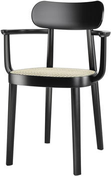 Thonet 118 F Armlehnstuhl 56x80x50 cm Buche schwarz (TP 29) gebeizt 402