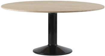 Muuto Midst Tisch rund Ø 160 cm Eiche schwarz (609)