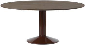 Muuto Midst Tisch Ø 160 cm Eiche dunkelrot geölt (8017)