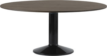 Muuto Midst Tisch rund Ø 160 cm Eiche schwarz geölt (9005)