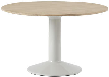 Muuto Midst Tisch rund Ø 120 cm Eiche grau geölt (606)