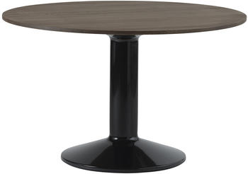 Muuto Midst Tisch rund Ø 120 cm Eiche schwarz/schwarz geölt (9005)