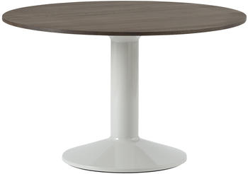 Muuto Midst Tisch rund Ø 120 cm Eiche dunkel grau geölt (7044)
