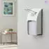 Blanc Hygienic SET: Armhebelspender EURO Spender EDELSTAHL + 6x 0,5-Liter Haut- und Händedesinfektion PRODUKTSET