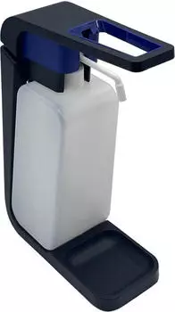 Blanc Hygienic SET: Hebelspender 1.000ml + 2x 1 Liter Lotion Cremeseife mit vormontierter Pumpe verschied Farben – Blanc Hygienic SET – Komplettlösung mit Hebelspender und Cremeseife