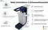 Blanc Hygienic SET: Hebelspender 1.000ml + 2x 1 Liter Lotion Cremeseife mit vormontierter Pumpe verschied Farben