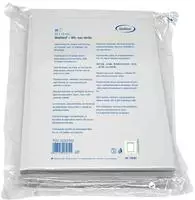 Maimed Waschhandschuhe Basic Unsteril Vlies Wei&szlig; 50 St
