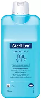 Hartmann Bode Sterillium classic pure H&auml;ndedesinfektion 9803910 1000 ml Flasche