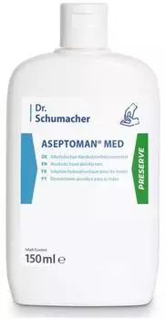 Dr. Schumacher ASEPTOMAN MED alkoholisches H&auml;ndedesinfektionsmittel (150ml)