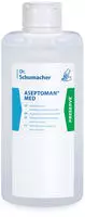 Aseptoman med alkoholische H&auml;ndedesinfektion
