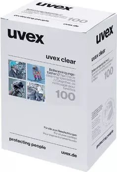 uvex Brillenreinigungstuecher (100Stk.)