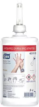 Tork Handedesinfektionssgel farblos 1 Liter 420103