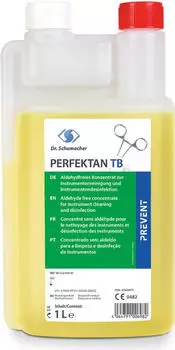 Dr. Schumacher PERFEKTAN TB Instrumentenreiniger Zitronenduft 00-122-010-01 1 Liter Dosierflasche