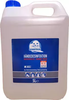 Robbyrob H&auml;ndedesinfektion, gebrauchsfertig Kanister (5 L)