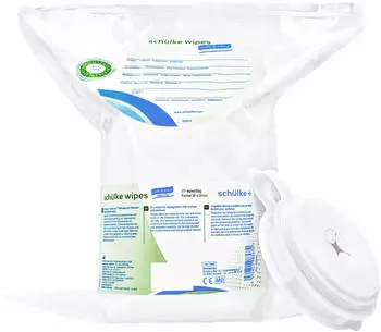 Sch&uuml;lke & Mayr wipes safeeasy Spenderbox/ Spendereimer 70003177 1 mit je 130 T&uuml;chern bagless System