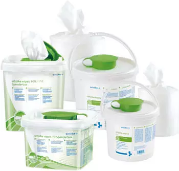 Sch&uuml;lke & Mayr wipes Desinfektionst&uuml;cher 70003345 1 Karton 6 Rollen mit je 70 T&uuml;chern (28 x 23 cm)