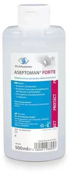 Dr. Schumacher Aseptoman forte alkoholisches H&auml;ndedesinfektionsmittel 20 x 500 ml Flaschen