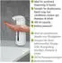 Wenko Infrarot Sensor Desinfektionsmittel- und Seifenspender Lari 24841100 Füllmenge: 400 ml