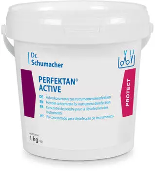 Dr. Schumacher Perfektan active Instrumentendesinfektion 00-155-010 1000 g Eimer (inkl. 20 Dosierl&ouml;ffel)