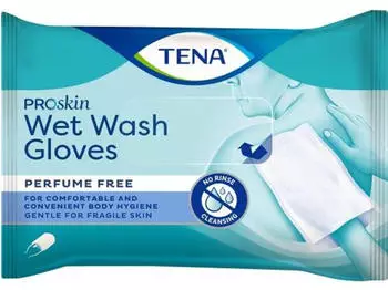 Tena Wet Wash Gloves parf&uuml;mfrei (5 Stk.)