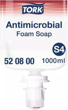 Tork 520800 Schaumseife S4 Antimicrobial 6 x 1 L