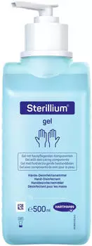 Hartmann H&auml;ndedesinfektionsgel Sterillium 500 ml mit Pumpe (9819890)