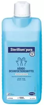 Hartmann Sterillium Desinfektionsmittel 9816860 Pure H&auml;ndedesinfektion f&uuml;r Eurospender 1 Liter