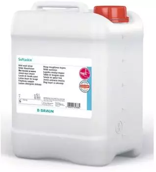 B. Braun B.Braun Seife Softaskin Milde Waschlotion Kanister pH-hautneutral 5 Liter