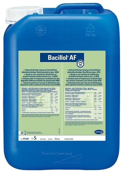 Bode Bacillol AF Lösung (5 L) Test TOP Angebote ab 32,79 € (Oktober 2023)