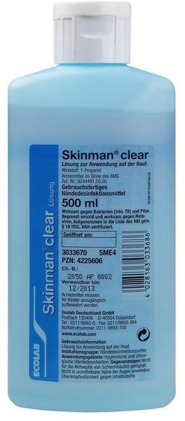 Ecolab Skinman Clear (500 ml)