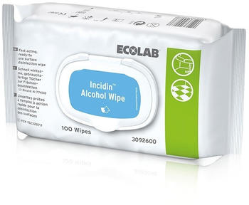 Ecolab Incidin Alcohol Wipes (100 Stk.)