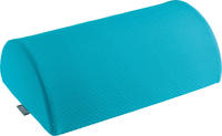 Leitz Fu&szlig;st&uuml;tze Ergo Cosy, blau ergonomisch, mit weichem Kern & Stoffbezug, kann
