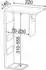 Twinco 1202 Twin Line CPU-Halter grau